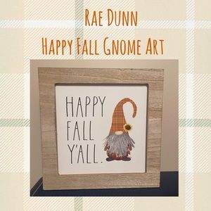 Rae Dunn Gnome Fall Art